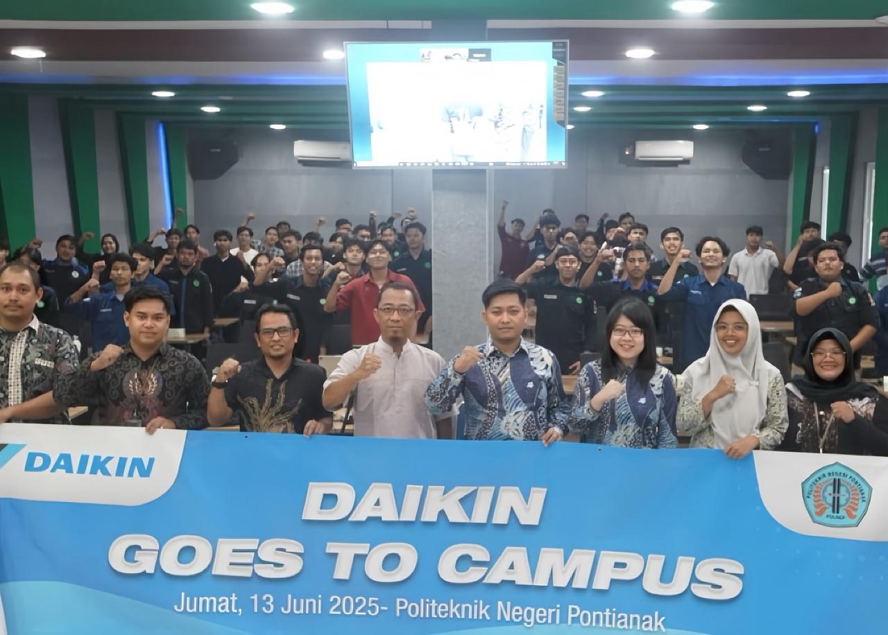Image of DAIKIN Lanjutkan Goes to Campus Terbaru Ke Politeknik Negeri Pontianak
